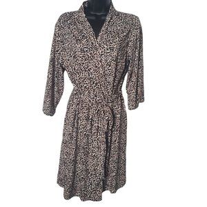 Marilyn Monroe Intimates leopard print robe